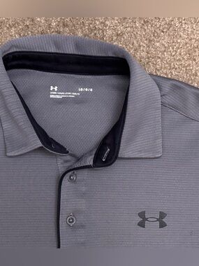 Under Armour Men’s Slate Grey Performance Polo